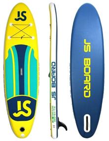 img 1 attached to SUP board JS BOARD JS 335, yellow/blue