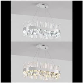 img 4 attached to Chandelier LED Natali Kovaltseva LED LAMPS 81251, 120 W, number of lamps: 1 pc., color: chrome