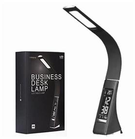 img 3 attached to Lamp touch flexible desk Lamp office LED with anti-reflective coating Business Desk Lamp (black)