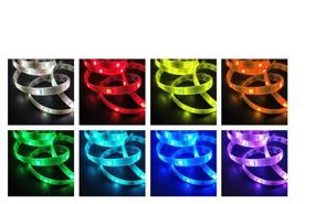 img 2 attached to RGB Bluetooth LED Strip 15m 5050 SMD with Phone App Control / Flexible Velcro LED Strip