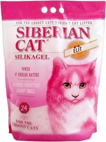 img 3 attached to Absorbent litter Siberian cat Elite for fastidious cats, 24l