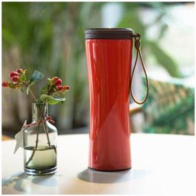 img 3 attached to Thermal mug Xiaomi Kiss Kiss Fish MOKA Smart Cup OLED, 0.43 L, red