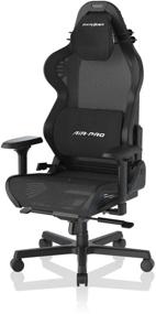 img 1 attached to Gaming chair DXRacer AIR/D7200, upholstery: imitation leather/textile, color: black