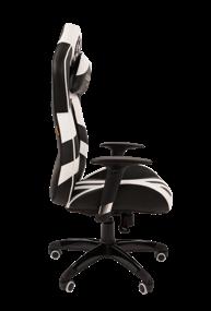 img 3 attached to Gaming chair Chairman GAME 25, upholstery: imitation leather, color: black/white