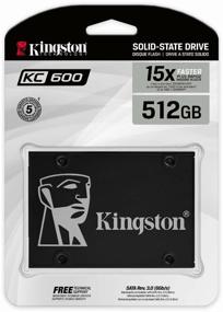 img 4 attached to Kingston KC600 512GB SATA SKC600/512G SSD