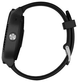 img 2 attached to 🎧 Enhance Your Fitness and Music Experience with Garmin Vivoactive 3 Music NFC Smartwatch in Black