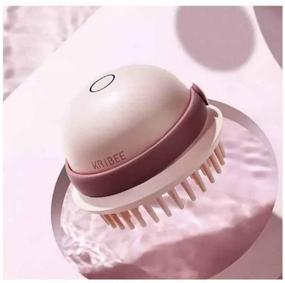 img 4 attached to Xiaomi massage brush Kribee Electric Massage Comb