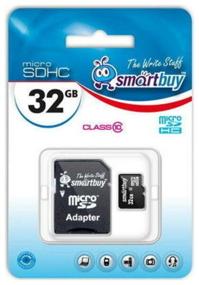 img 4 attached to SmartBuy microSDHC 32 GB Class 10 Memory Card, R/W 25/30 MB/s, SD Adapter, 1 pc, black