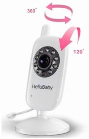 img 1 attached to Video baby monitor Hello Baby HB32, black