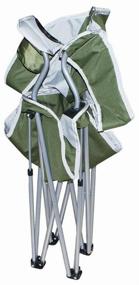 img 2 attached to Crusoe Camp CC-06 Armchair: Comfortable Green/Grey Seating for Your Outdoor Adventures