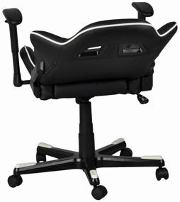 img 1 attached to DXRacer Formula OH/FE08 Gaming Chair: Imitation Leather, Black/White - Ultimate Gamer's Throne