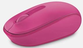 img 1 attached to Wireless compact mouse Microsoft Wireless Mobile Mouse 1850, purple
