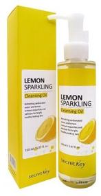 img 1 attached to 🍋 150ml Secret Key Hydrophilic Oil with Lemon Extract: Lemon Sparkling Cleansing Oil