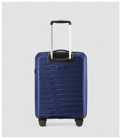 img 4 attached to Suitcase NINETYGO, polycarbonate, polypropylene, waterproof, hard bottom, corrugated surface, 65 l