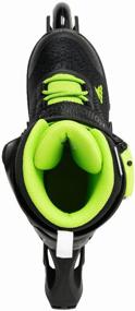 img 1 attached to Роликовые коньки Rollerblade Microblade 2022, р. 36.5 – 40.5, black/green