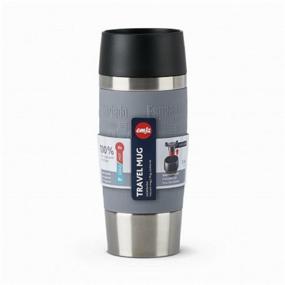 img 1 attached to Термокружка EMSA Travel Mug Classic, 0.36 л, серый