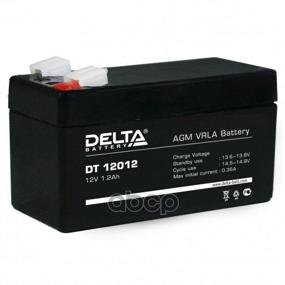 img 3 attached to Аккумуляторная батарея DELTA Battery DT 12012 12В 1.2 А·ч