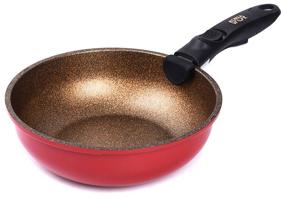 img 2 attached to Cookware set Korea Wok Hard Rock, 4 pr. red/gold