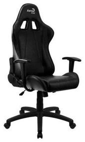 img 1 attached to Gaming computer chair AeroCool AC100 AIR, upholstery: imitation leather, color: black