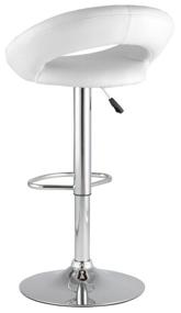 img 4 attached to Chair STOOL GROUP Cooper, metal/faux leather, white/silver