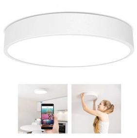 img 3 attached to LED ceiling lamp 23 W 1500 Lm 2700-6500K 320 mm matt IP50 Yeelight Smart LED (YXDC0220002WTGL) interior