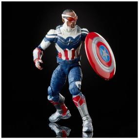 img 4 attached to Фигурка Hasbro Marvel Legends Series Avengers Captain America: Sam Wilson F0328, 15 см