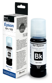 img 4 attached to Ink Revcol 101/103 for Epson L1110/ L3150/ L5190, 4 colors of 70ml, Dye (Premium)