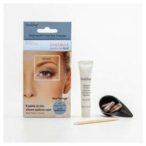 img 4 attached to Godefroy Henna synthetic paint in eyebrow capsules Instant Eyebrow Tint 4 pcs. light brown, 3 ml