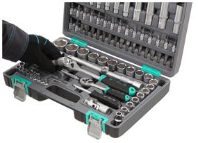 img 2 attached to Tool set Stels Tool set, 1/2", 1/4", CrV, plastic case 94 pcs, Stels, 94 pcs, black