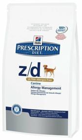 img 3 attached to Dry dietary hypoallergenic dog food Hill's Prescription Diet z / d Food Sensitivities for food allergies, 3 kg