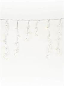 img 4 attached to Garland Sh Lights Fringe OIC100LSE, 2 x 0.5 x 0.5 m, 0.5 x 0.5 m, 100 lights, warm white