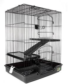 img 2 attached to Cage for rodents, rabbits Triol C5-1 61x46x77 cm 61 cm 46 cm 77 cm black/white