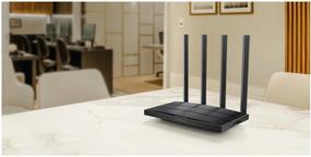 img 1 attached to WiFi router TP-LINK Archer C6U, black