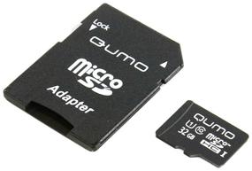 img 2 attached to Карта памяти Qumo microSDHC 32 ГБ Class 10, UHS-I, R 90 МБ/с, адаптер на SD