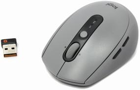 img 4 attached to 🖱️ Gray Logitech M590 Silent Wireless Mouse with Multi-Device Support