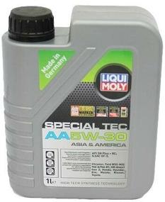 img 2 attached to Semi-synthetic engine oil LIQUI MOLY Special Tec AA 5W-30, 1 l, 1 kg, 1 pc