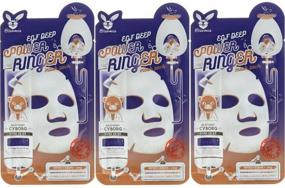 img 3 attached to Elizavecca EGF Deep Power Ringer Mask Pack, 23 g, 23 ml, 3 pack