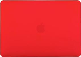 img 1 attached to Case PALMEXX MacCase for MacBook Air 13" (2010-2017) A1369, A1466 /matte red