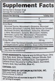 img 2 attached to Optimum Nutrition Essential Amino Energy Blueberry-Mojito: Highly Effective Amino Acid Complex (270g)