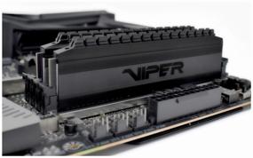 img 1 attached to RAM Patriot Memory VIPER 4 BLACKOUT 16 GB (8 GB x 2 pcs) DDR4 3000 MHz DIMM CL16 PV416G300C6K