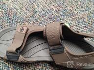 img 1 attached to 🏃 FUNKYMONKEY Athletic Sport Sandals - Durable and Comfortable Outdoor Footwear review by Mark Quarterman