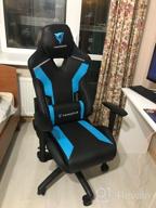 img 1 attached to Computer chair ThunderX3 TC3 gaming chair, upholstery: imitation leather, color: Ember Red review by Mateusz Mazurkiewicz ᠌