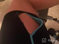 img 1 attached to Bslingerie Women'S Reversible Workout Shorts - Slim Thighs & Train With Style! review by Vangele Carson