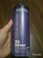 img 1 attached to Matrix So Silver triple action mask to neutralize yellow hair in blondes, 500 ml review by Agata Getka ᠌