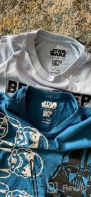 img 5 attached to Boys' Long-Sleeve Disney Star Wars Marvel T-Shirts by Spotted Zebra