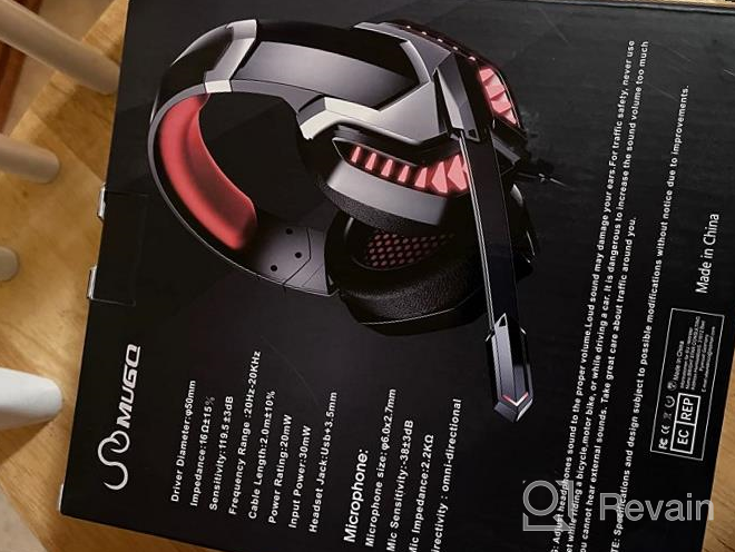 img 1 attached to MuGo Gaming Headset: Color-Changing LED Over-Ear Headphones For PC, Xbox One, PS4, Laptop & Mac With Stereo Mic Surround Sound And Foam Ear Pads review by Darrell Sharp