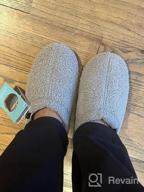 img 1 attached to Cozy And Warm Women'S Closed Back Indoor Slipper With Teddy Fleece Lining By RockDove review by Colleen Guaydacan