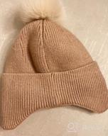 img 1 attached to Warmth and Style Combined: Camptrace Winter Earflap Knitted Beanie for Boys' Hats & Caps review by Ryan Gilliam