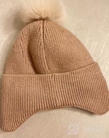 img 6 attached to Warmth and Style Combined: Camptrace Winter Earflap Knitted Beanie for Boys' Hats & Caps