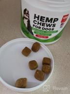 img 1 attached to Hemp Chews With Glucosamine For Dogs - Natural Hip & Joint Supplement With Hemp Oil, Turmeric, MSM, & Chondroitin - Supports Mobility - Made In USA With Bacon Flavor review by Joshua Morales